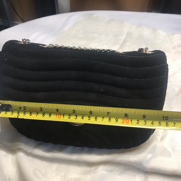 Zara new leather suede handbag - Picture 8 of 9